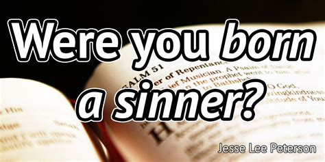 born sinner meaning